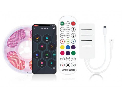 Controler PROLUM SPI; RGB; Wifi; TUYA; 24 de butoane; 3PIN; Seria: HomeLink
