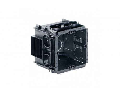 Q-range® one-gang box, 60 x 60 x 65 mm