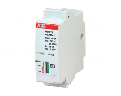 ABB OVR Ограничитель перенапряжения T2 1P 70 275s C ( тип 2 )
