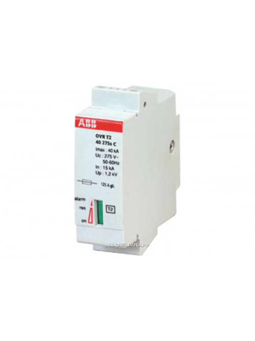 ABB OVR Ограничитель перенапряжения T2 1P 70 275s C ( тип 2 )