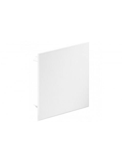 Push-on cover with corner fixing, RAL 9010