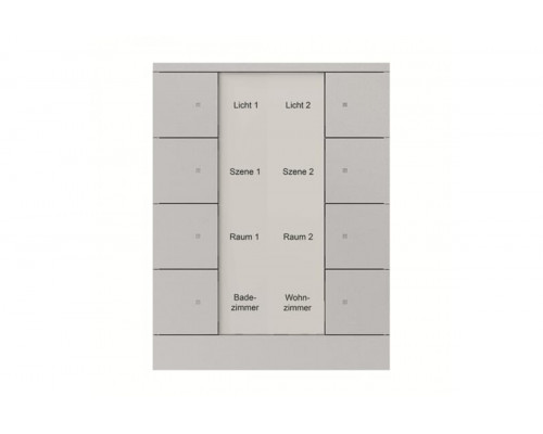 Busch-Jaeger – SB/U8.0.11-83 SB/U8.0.11-83 8f. Control element, aluminium silver