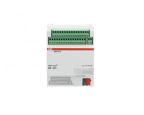 Busch-Jaeger – UK/S 32.2 UK/S32.2 Universal I/O Concentrator, 32-fold, MDRC
