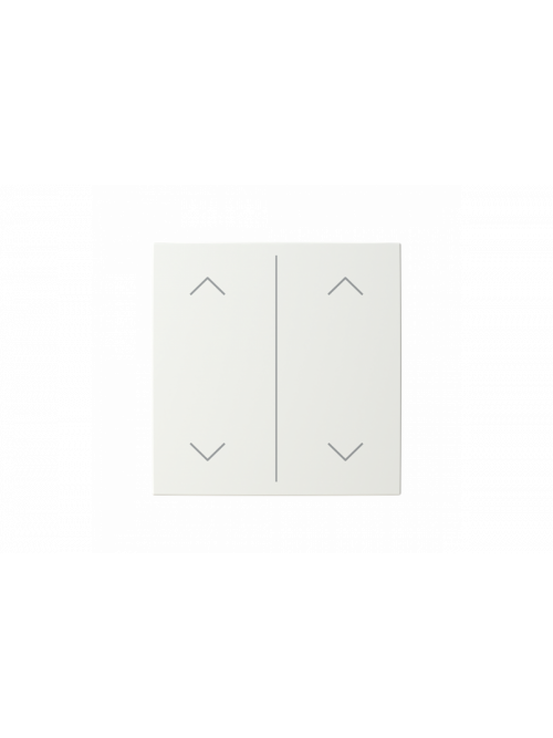 Busch-Jaeger – LFAW/A.2.55.11-914 Cover plate with legend with Symbol "arrows" alpine white - Busch-balance SI