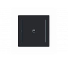 Busch-Jaeger – LFJ/A.1.70.11-45M Cover plate with legend with Symbol "venetian blind" black matt - Busch-art linear