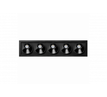 Black Foster Asymmetric Recessed 5