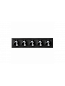 Black Foster Asymmetric Recessed 5