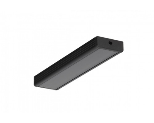 профиль LED SURFACE14 EE7F/TY 2000 чёрный анодированный в упаковке