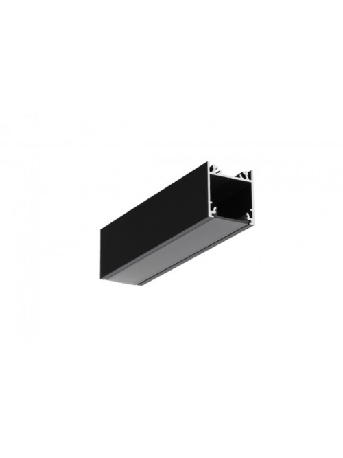 профиль LED LINEA20 EE7F/TY 3000 чёрный анодированный в упаковке