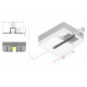 profil LED HIDE10 C4 1000 alu.sur.