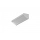 профиль LED CORNER16.v2 AC-6/TY 4050 сырой алюминий