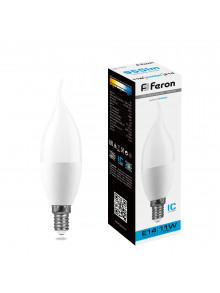 FN LB-770,E14,11W,6400K Свеча на ветру