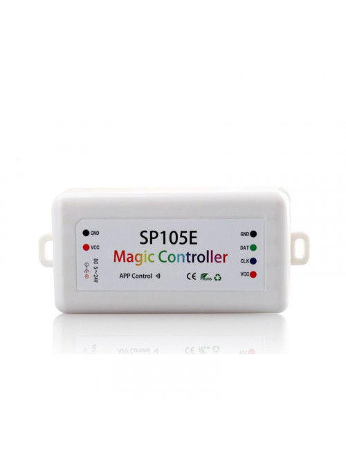 Контроллер PROLUM SPI; RGB; Bluetooth; 4PIN; Max:2048px