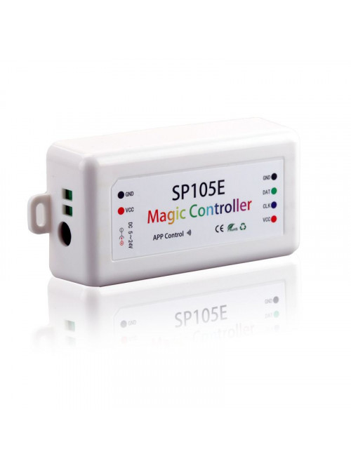 Контроллер PROLUM SPI; RGB; Bluetooth; 4PIN; Max:2048px