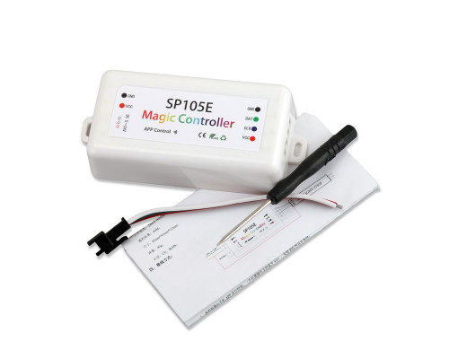 Controler PROLUM SPI; RGB; Bluetooth; 4PIN; Max: 2048 px