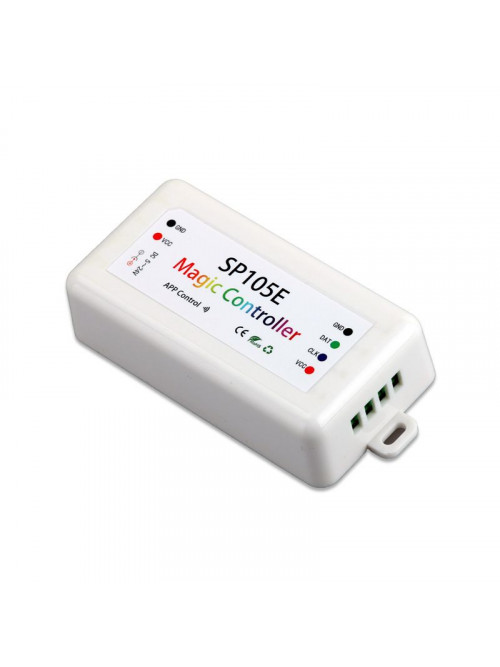Контроллер PROLUM SPI; RGB; Bluetooth; 4PIN; Max:2048px