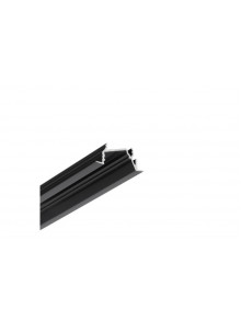 профиль LED DIAGONAL14 F/TY 3000 чёрный анодированный в упаковке