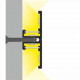 Profil LED aparent BACK 10, alb, lungime 2m