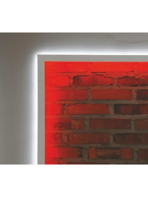 Profil LED aparent BACK 10, alb, lungime 2m