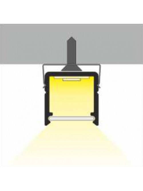 Profil LED aparent SMART 10, alb, lungime 2m