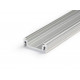 Profil LED aparent SURFACE 14, aluminiu neanodizat, lungime 2m