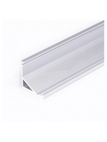 Profil LED de colț CABI 12, aluminiu anodizat, lungime 2m