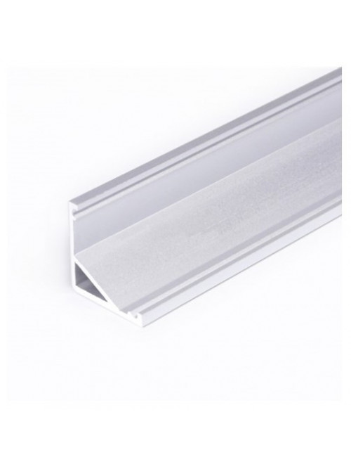 Profil LED de colț CABI 12, aluminiu anodizat, lungime 2m