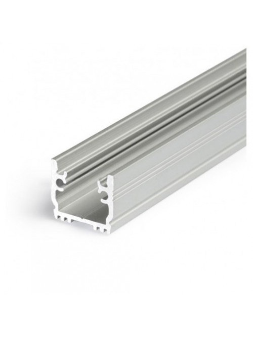 Profil LED de pardoseală FLOOR12, aluminiu anodizat, lungime 2m