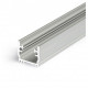 Profil LED de pardoseală FLOOR12, aluminiu anodizat, lungime 2m