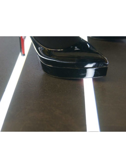 Profil LED de pardoseală FLOOR12, aluminiu anodizat, lungime 2m