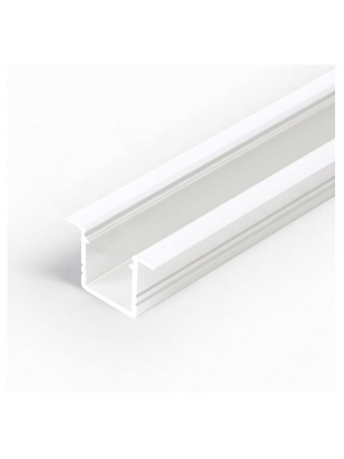 Profil LED încastrat SMART IN 10, alb, lungime 1m
