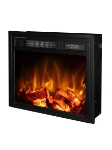 Встраиваемый электрокамин Dionis, 429.7x486.5x153.5 mm, 1500W, 2 мощности обогрева, 5 режимов интенсивности пламени, Таймер