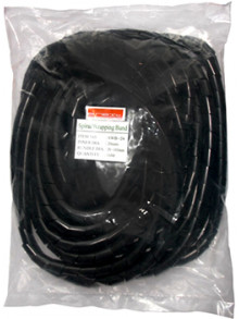 Спиральная обвязка e.spiral.stand.6.black, 4-50 мм, 10м, черная
