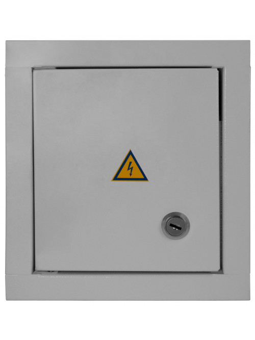 Шкаф e.mbox.stand.w.06.z метал. (165х150х100) встраиваемый, с замком