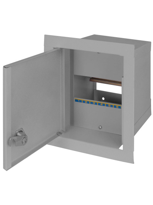 Шкаф e.mbox.stand.w.06.z метал. (165х150х100) встраиваемый, с замком