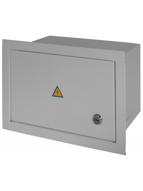 Шкаф e.mbox.stand.w.12.z метал. (165х260х100) встраиваемый, с замком