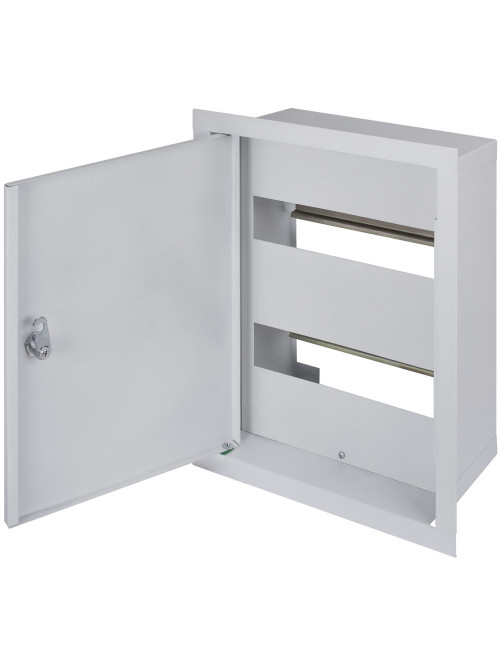 Шкаф e.mbox.stand.w.24.z метал. (330х260х100).,встраиваемый, с замком
