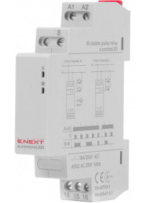Импульсное  реле e.control.i01, 10A, 230V