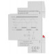 Реле контроля температуры  e.control.h01, 16A, АС/DC 24-240, -5…+40 °С