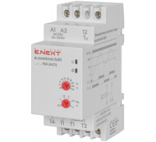 Реле контроля температуры  e.control.h01, 16A, АС/DC 24-240, -5…+40 °С