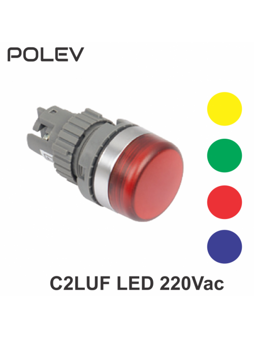Идикатор желтый D22 220Vac