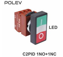 C2PID 1NO+1NC LED