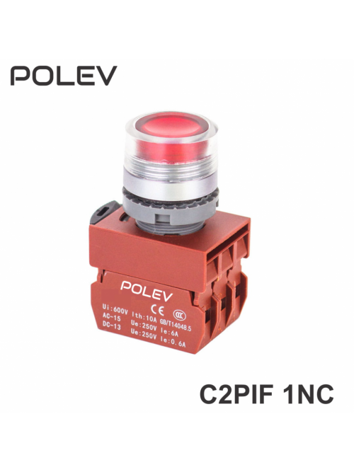 C2PIF 1NC LED, Кнопка СТОП