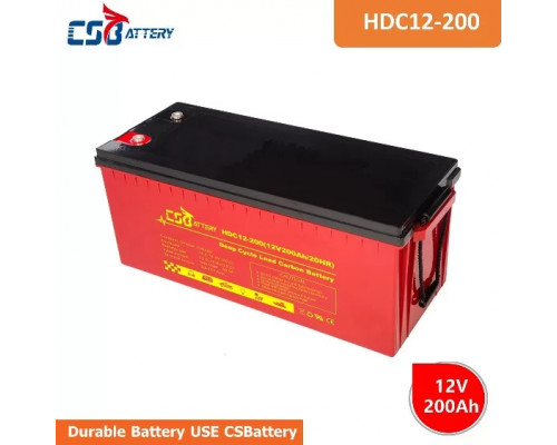 Battery CS HDC-12-200 VRLA Lead Carbon