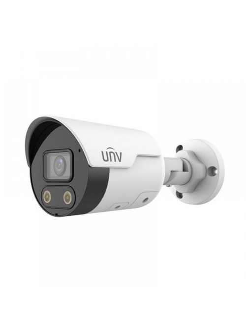 IP камера Uniview IPC2124LE-ADF28KMC-WL, 4MP, Ultra 265, 2.8mm, IR30m, White Light 30m, Mic, Speaker, MicroSD, POE, IP67