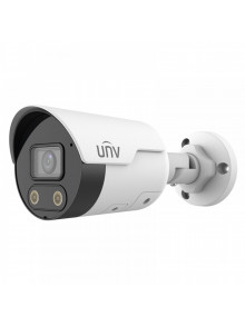 IP камера Uniview IPC2128SB-ADF28KMC-I0, 8MP, Ultra 265, 2.8mm, IR30m, Alarm Light, Mic, Speaker, MicroSD, POE, IP67