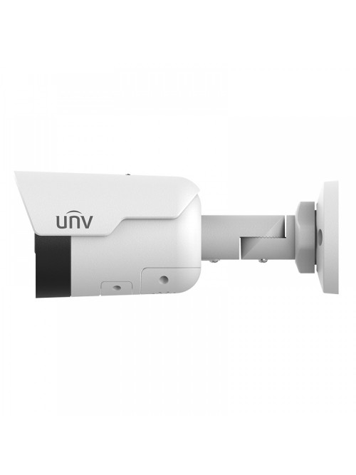 IP камера Uniview IPC2128SB-ADF28KMC-I0, 8MP, Ultra 265, 2.8mm, IR30m, Alarm Light, Mic, Speaker, MicroSD, POE, IP67