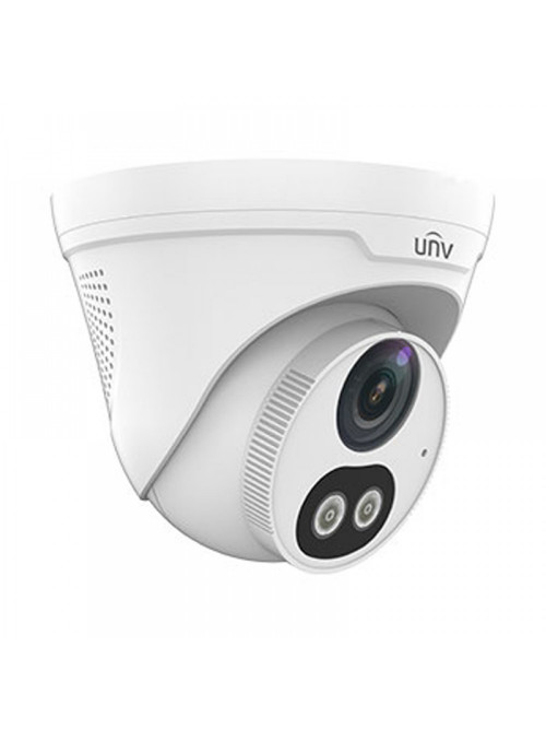 IP камера Uniview IPC3614LE-ADF28KC-WL, 4MP, Ultra 265, 2.8mm, IR30m, White Light 30m, Mic, Speaker, MicroSD, POE, IP67