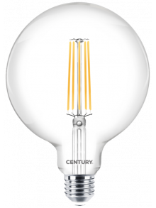 Светодиодная лампа накаливания Incanto globo G125 11W E27 4000k 1251lm IP20 прозрачная Италия