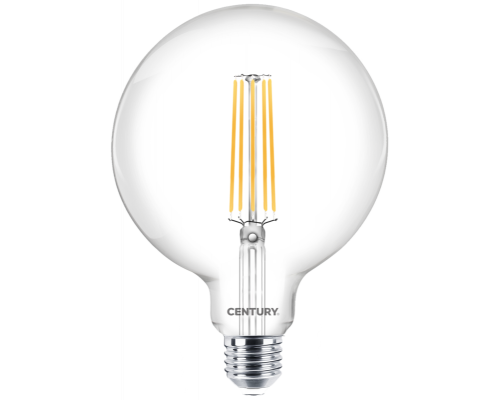 Светодиодная лампа накаливания Incanto globo G125 11W E27 4000k 1251lm IP20 прозрачная Италия